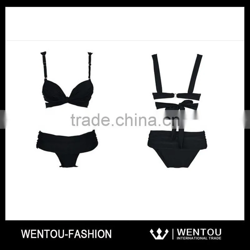 Wholesale Girls Sexy Scrunchy Cheeky Bikini