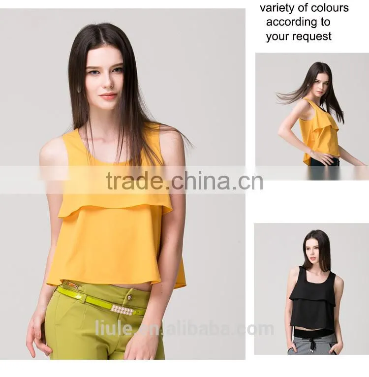 Lovely wide strap tank top