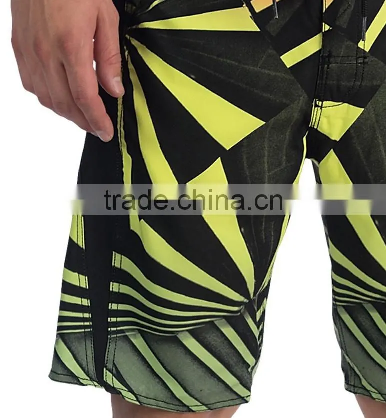 2015 men custom 4 way stretch board shorts