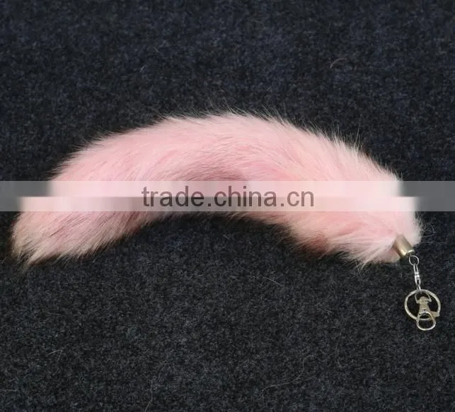 Wholesale fox tail American raccoon tail fur tail pendant whole