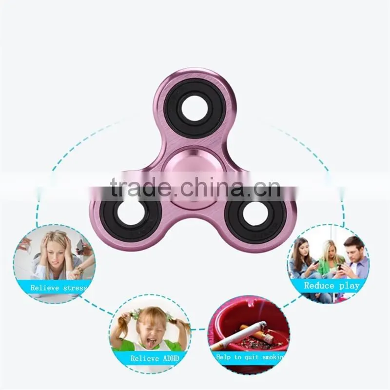 hand spinner fidget toy Aluminium alloy EDC Hand Spinner For Autism and ADHD Anxiety Stress Relief Focus Toys Kids Stress Wheel
