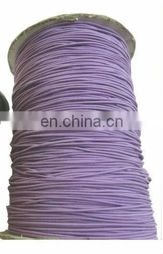 2mm high quality round elastic band for underwear