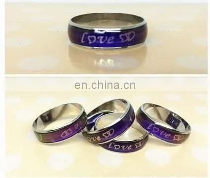Changing Color Rings Love Temperature Ring Mood Rings by Emotion Feeling Assorted Style Rings Jewelry
