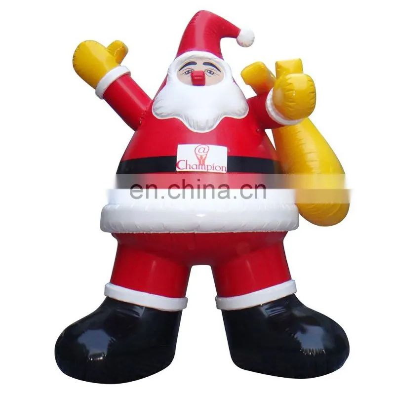 HI gaint inflatable outdoor christmas decorations Santa Claus
