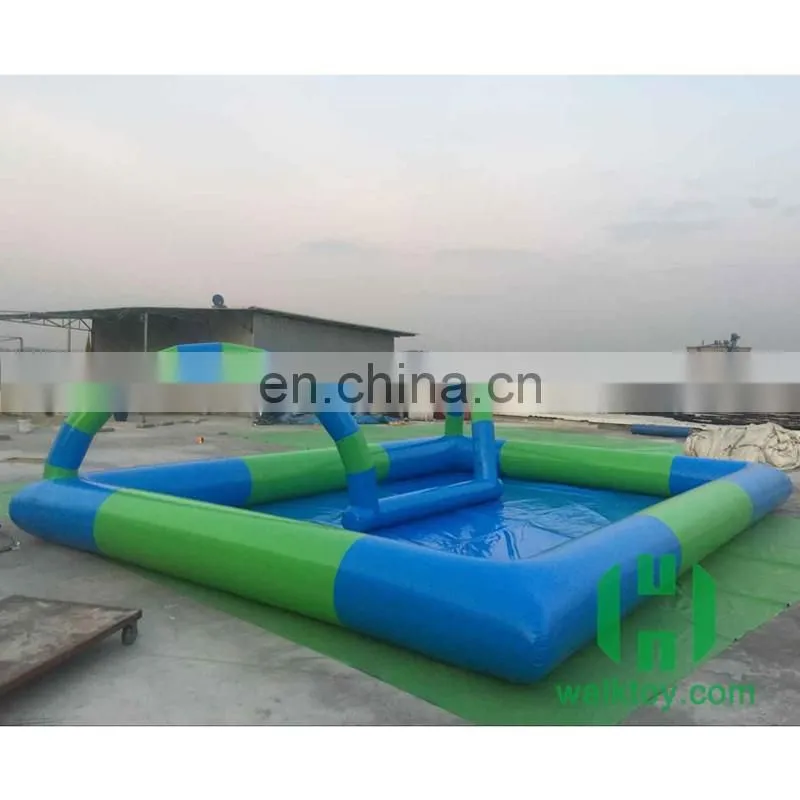 HI Hot sale kids game race track, PVC tarpaulin inflatable ball pool, inflatable race tracking field