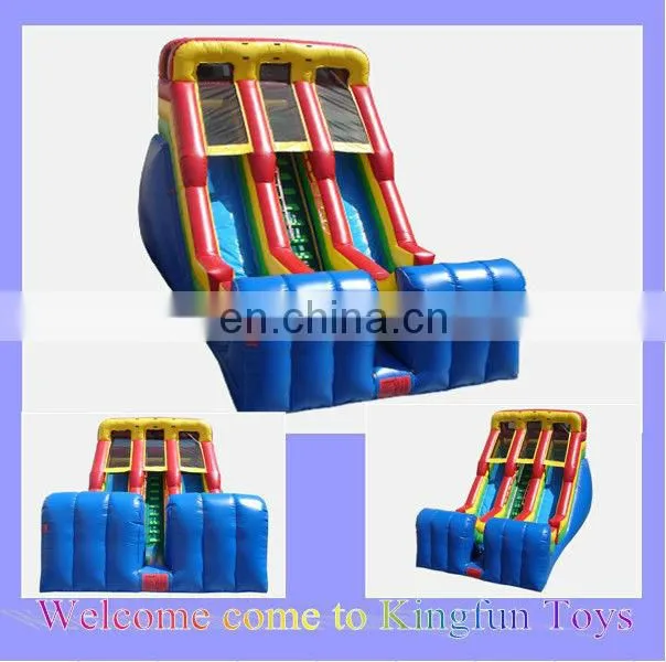 Clown drop inflatable slide for sale