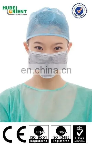 4ply PP Non woven Activated Carbon Filter Face Mask