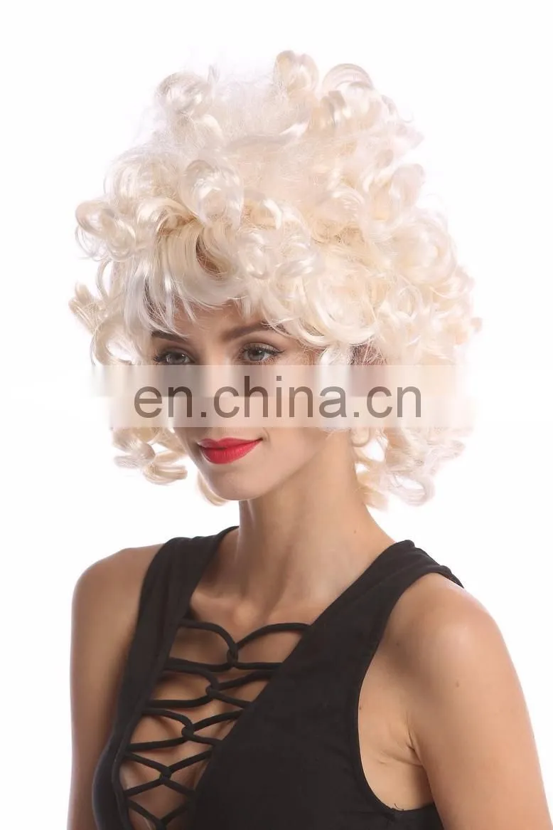 Carnival Barock white nobal wigs P-W240