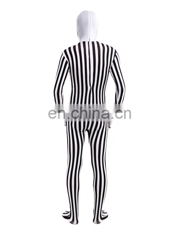 Zentai Full Body Lycra Spandex Jack Skull Unisex Adult Party Cosplay Costume