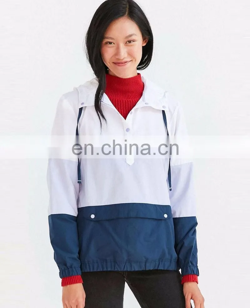 hot custom made women winter wholesale windbreaker jacket
