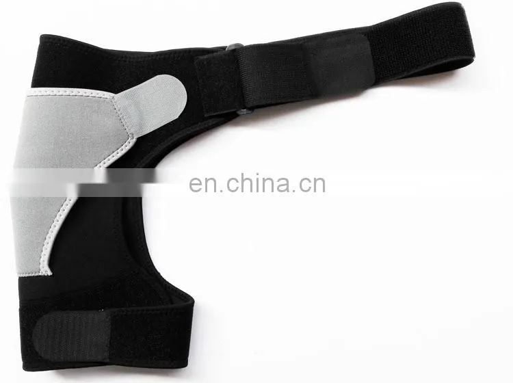 FDA Approved Adjustable Single Shoulder Brace Elastic Gym Sports Support Strap Wrap,orthopedic braces#HJ0001