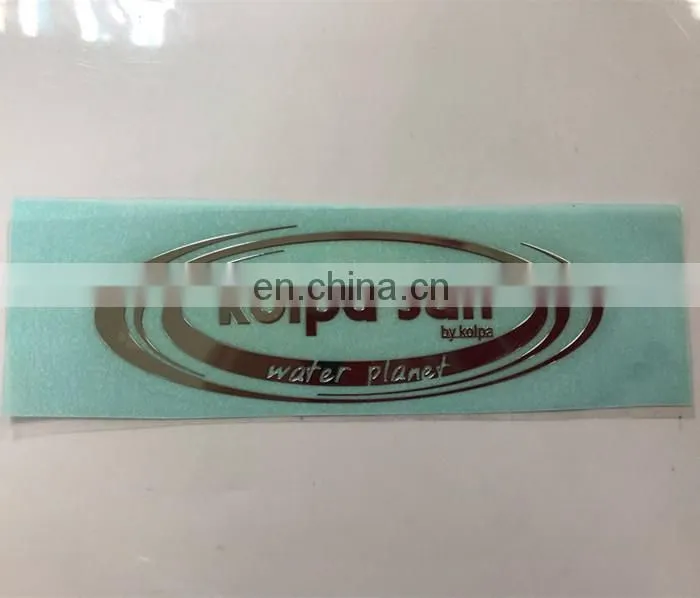 Metallic adhesive gifts sticker