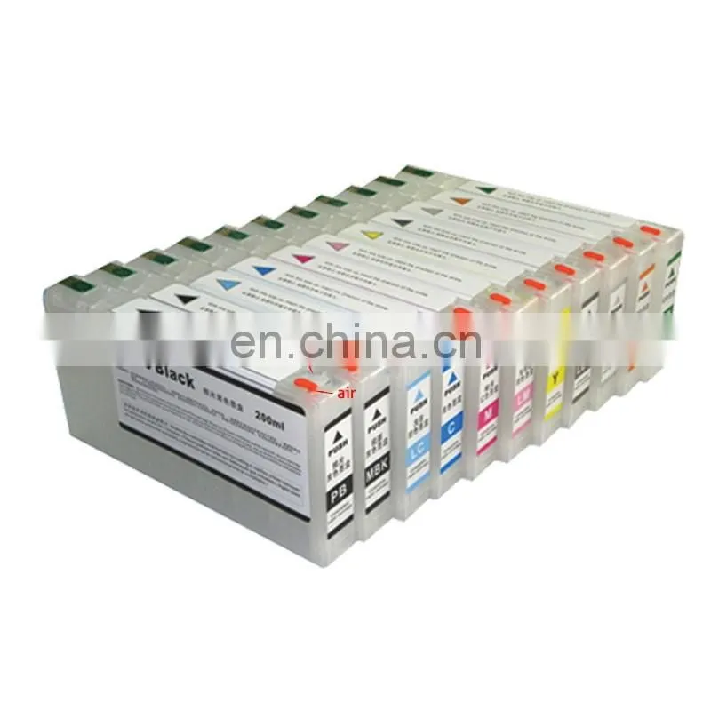 2017 New Empty For Epson 4900 4910 Refilled Ink Cartridge with auto reset chips