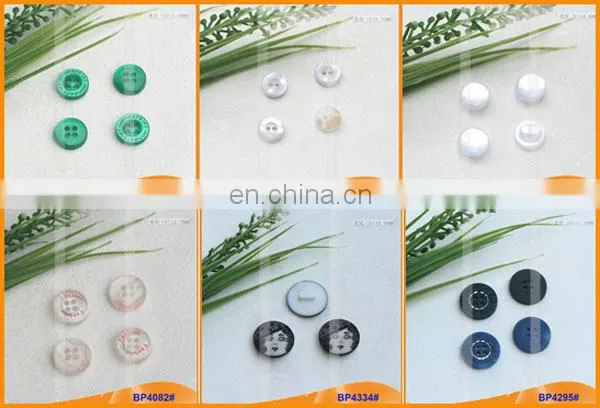 Shank Pearl Button Polyester Button for Shirt BP4394