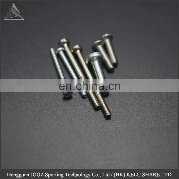 Decorative silver 8mm ball screw