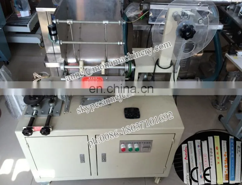 Chopsticks Paper Packaging Machine / toothpick packing machine / chopsticks automatic paper packing machine