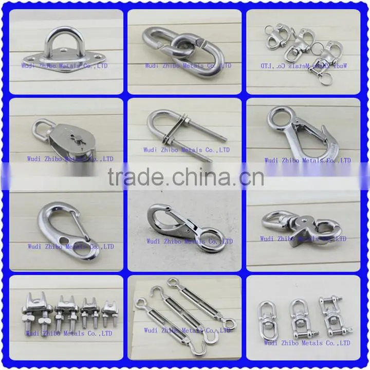 China manufacture DIN1480 turnbuckle hook and eye with high quality