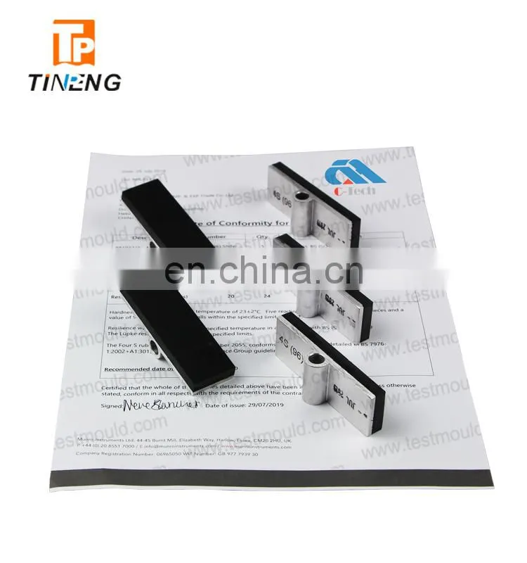 3" 96C FOUR S Rubber slider for Pendulum skid resistance and friction tester spare parts