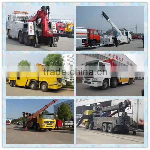 Dongfeng duolika recovery crane truck
