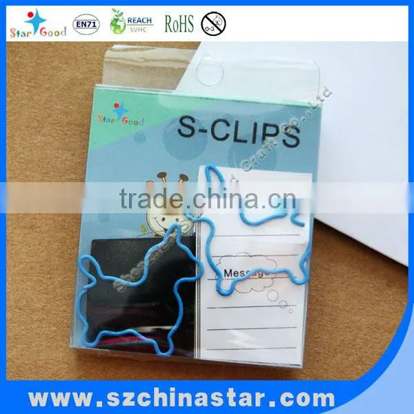 A great variety of models PET box with printing card paper clip rabbit shape