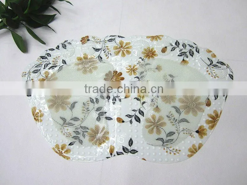 wonderful and massage feeling foot print bath mat 8011