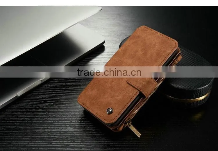 2016 Factory Wholesale Phone Case For Samsung S7/S7 edge Case Leather Wallet