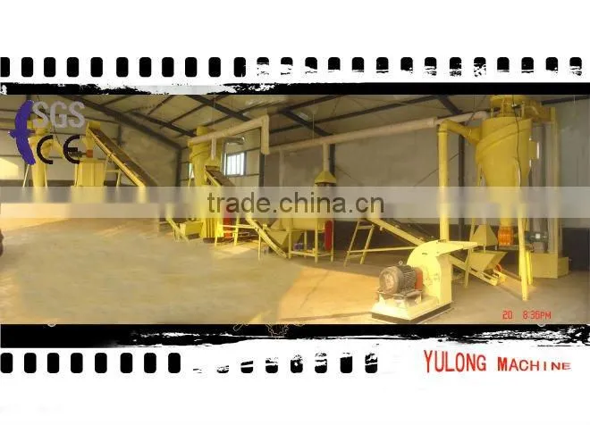 Wood pellet making complete line