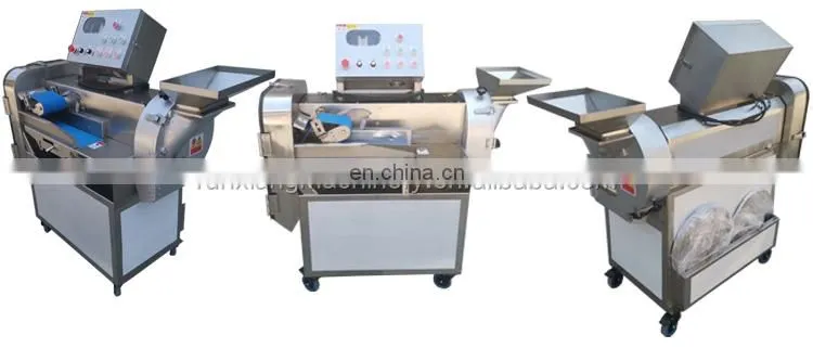 Industrial Leaf Root Vegetable Fruit Cutting Machine Sweet Potato Carrot Cutter Slicer Dicing machine