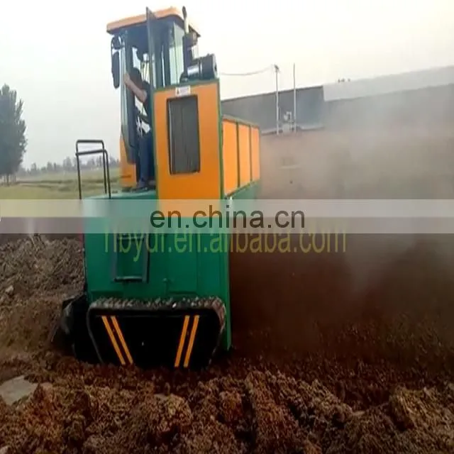 Organic Fertilizer Crawler Compost Turner