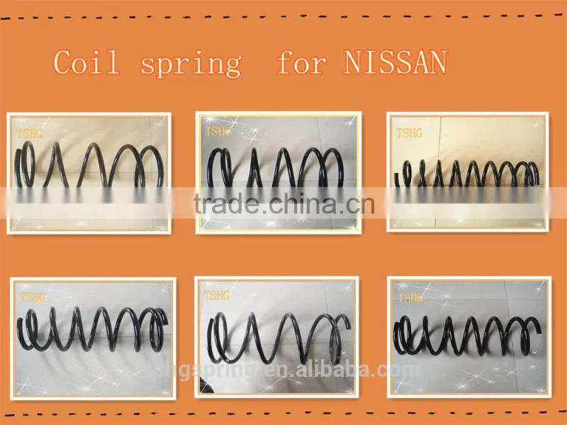auto suspension coil spring of chassis parts