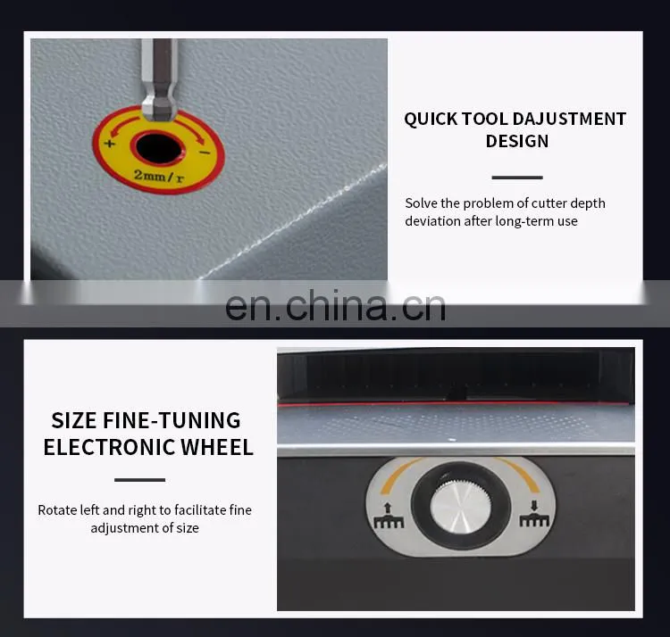 Factory Wholesale High Precision Electric Guillotines Paper Book Cutting Machine With LCD