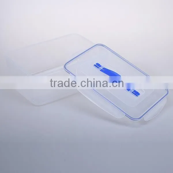 Rectangle PP microwave safe seal box /vacuum seal lunch box