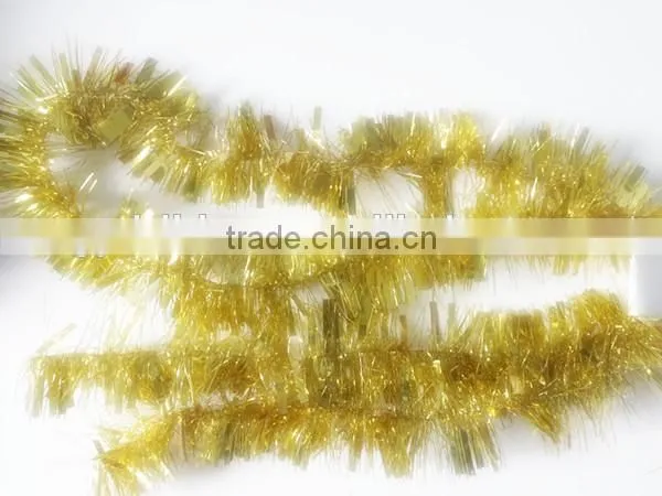 Pumpkin Style Metallic Foil PVC Halloween Tinsel For Decoration