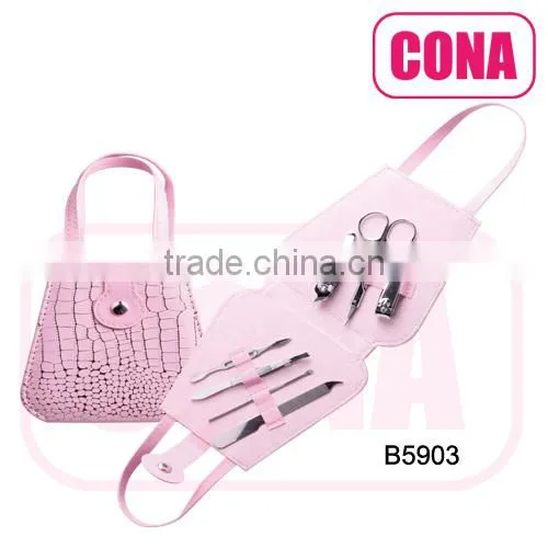 best quality fashion hand bag manicure set manicure tools