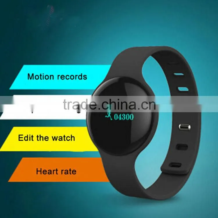 Portable Anti-lost/Phone Calls Reminding Life Fitness Waterproof Smart Bracelet Bluetooth