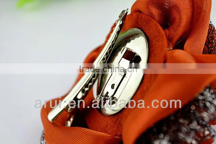 2013 Latest Jewelries rose flower hair accessory