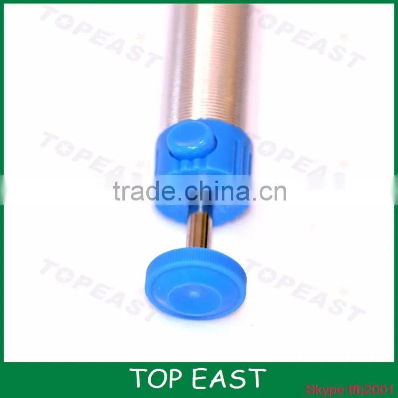 High quality Solder Sucker Desoldering Vacuum Pump Solder Removal Tool Blue