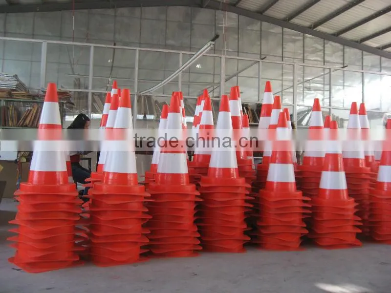 Traffic Safety Polyurethane Plastic Cone