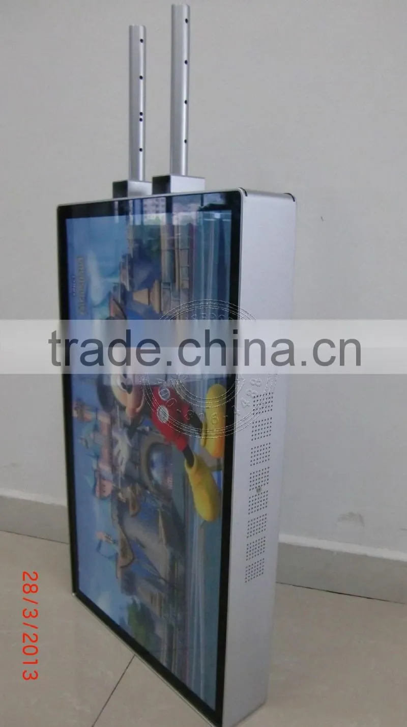 ad player for super market ceiling hand dual or Wall hanging