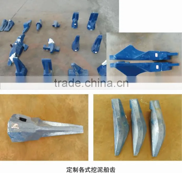 Dredge Cutting Teeth And Adaptors / Dredger Cutting Teeth And Adaptors