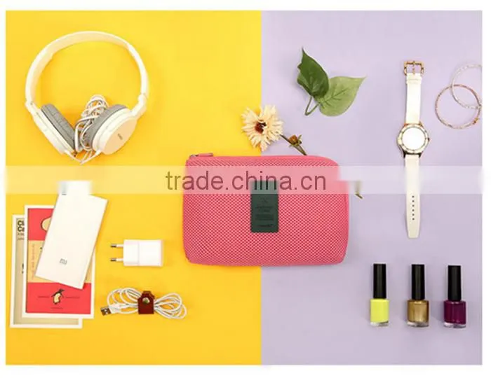 Travel digital power cable charger storage bag