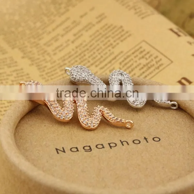 CZ6639 Hotsale mirco cz diamond pave ball magnetic clasp