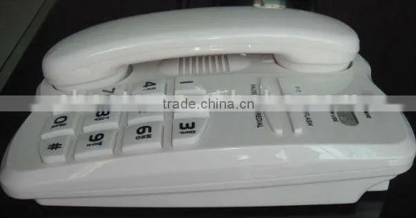 corded big button simple arrange telephone