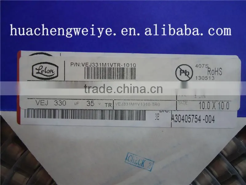 SMD Aluminum electrolytic Capacitors 330UF 35V 10*10