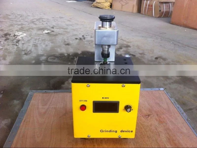 Grinding tools for injector valve assembly