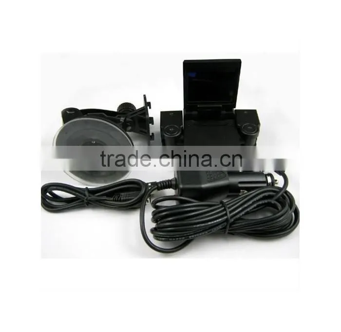 car dvr Night Vision Two Camera Rear View Camera H3000