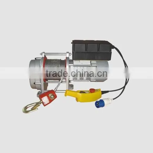 9500lbs/3000lbs mini 12v electric winch rope