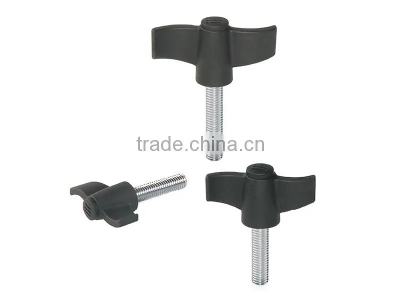 Seven-Star Plastic Knobs Screws DIN6336 BK36.0013