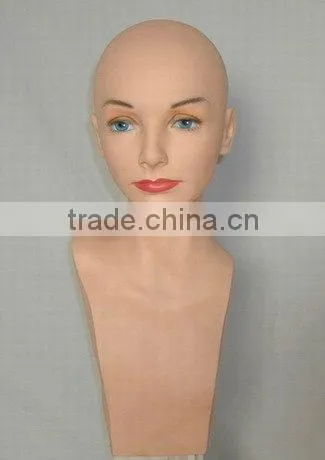 natural skin color mannequine head