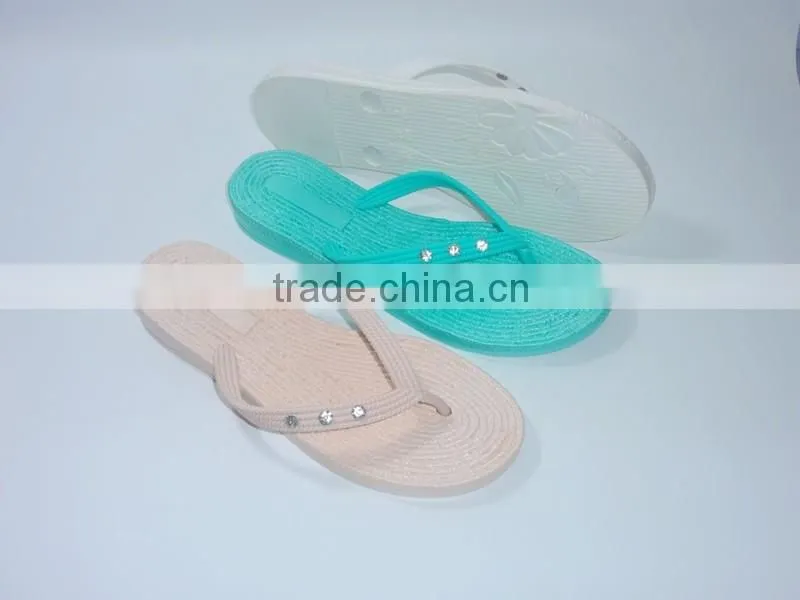 2016 XSD PVC PCU Fashion Lady Summer Flipflops